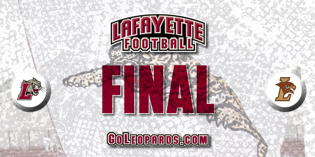 LafColFootball's tweet photo. FINAL | Lafayette 17, Lehigh 16

#RollPards | #Rivalry155 https://t.co/YnKYDylsdh