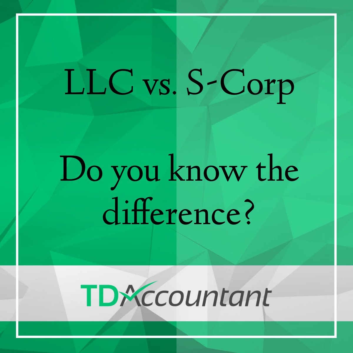 TdAccountant's tweet photo. Hint: Both are taxed differently.
 #entrepreneurship #smallbusiness #tax #llc #scorp  #businessowners #needhelp #bookkeepingservices https://t.co/9W6g7YH6bk