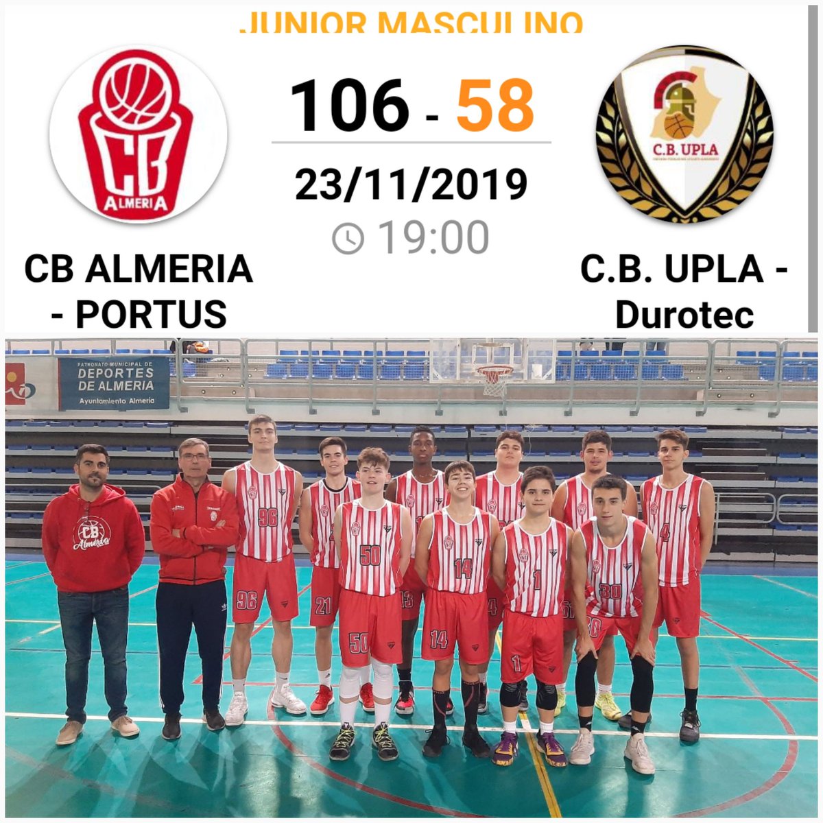 CB Almería tweet media