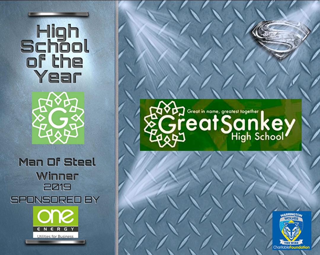 WWRLFoundation's tweet photo. @GreatSankeyHS are taking home the High School of The Year Award! Sponsored by One Energy! Congratulations guys 🐺 #ManofSteel https://t.co/9WUzQsmvPS