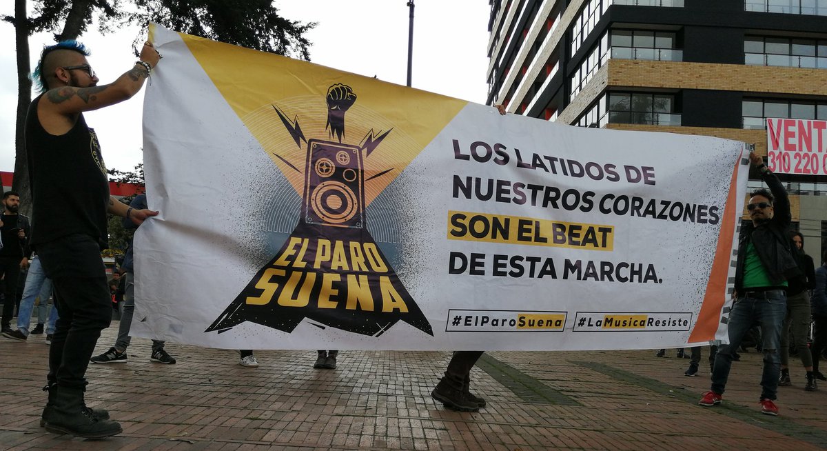 #elparosuena #ElParoDebeSeguir #23NParoNacional