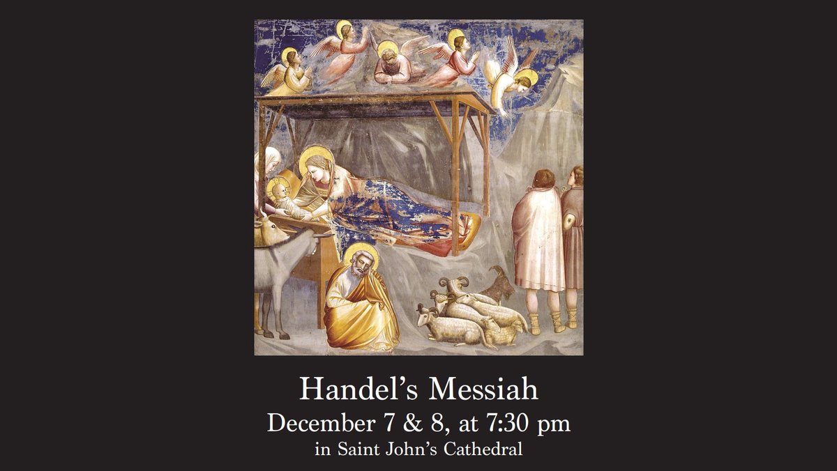 sjcdenver's tweet photo. Our annual Messiah concert is coming up - are you as excited as we are? Get your tickets today at https://t.co/QQ7IQA5Uhi! 🎼🎵🎶 ❤️🎄 

#Christmas #ChristmasMusic #Denver #DenverMusic #SJCmusic #SJCconcerts #SJCMessiah #SJCchoir #Messiah 
@ViolonsduRoy @claire_mccahan https://t.co/5jLauuQ2Zm
