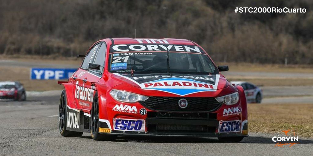 ➡️ #TC2000RioCuarto
Carrarera Clasificatoria 
👤 <a href="/MunozMarchesi/">Matias M. Marchesi</a>
👉 🅿️8️⃣

#CorvenRacing <a href="/MunozMarchesi/">Matias M. Marchesi</a> @FiatRacingTeam <a href="/DTAracing/">DTA Racing</a>