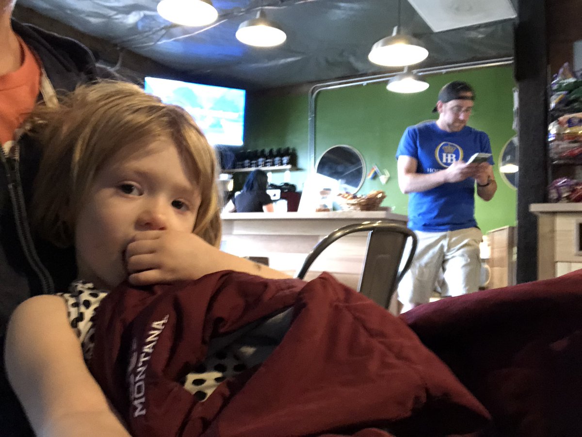 Nora routing for a Griz comeback at #hillcitytaphouse in Seattle. #whereiroot