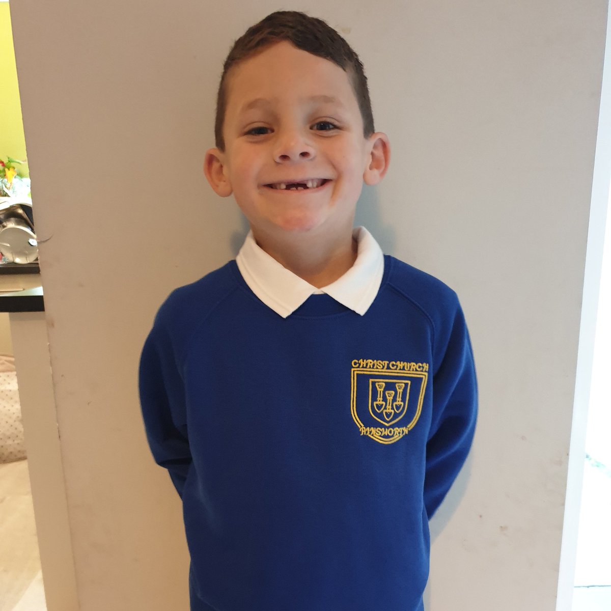 gallimore89's tweet photo. What a fantastic first two weeks this ones had at his new school. Thank you @MissFryett for all your hard work with him at Bowness, we've finally got our Jacob back to his old self 😁 https://t.co/NQ0YduVJIg