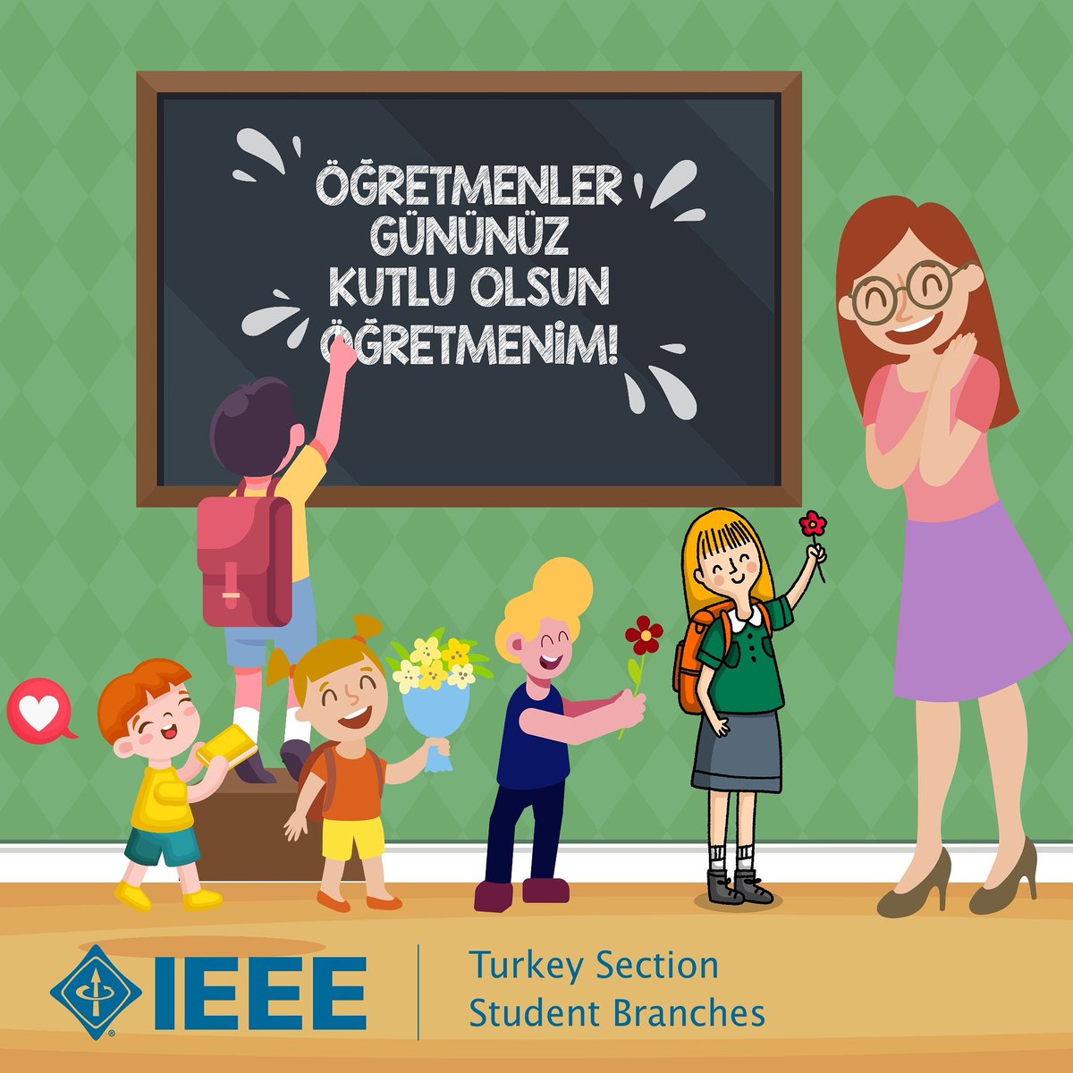 IEEE ESOGU olarak tüm öğretmenlerimizin 24 Kasım Öğretmenler Günü kutlarız 🎉🎉 #24kasım #öğretmenlergünü #IEEE  #IEEEESOGU