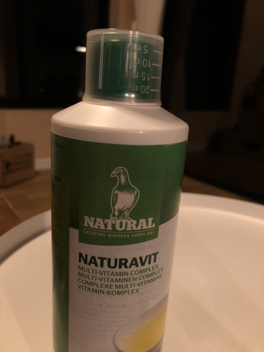 juhet's tweet image. Natural naturavit. Wat is de juiste hoeveelheid per drinkpot? Op de website staat een maatlepel, maar hoeveel is dat? #postduiven #dtv