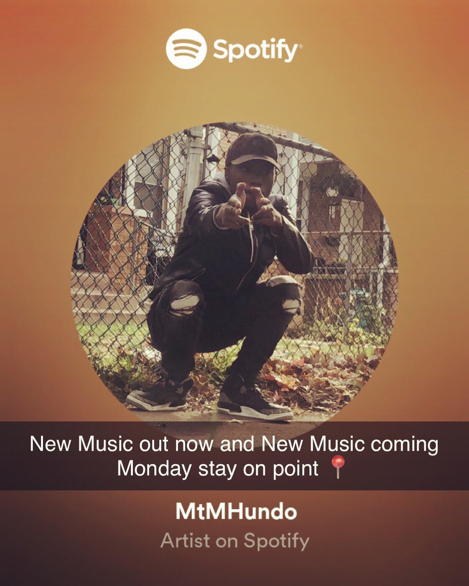MtMHundoFuxkers's tweet photo. Click the #link in my #Ig or #Twitter bio #Spotify #nowplaying #getheard #getnoticed #music #newmusic #support #love #photooftheday #MulTiMilla #baltimore #artist #playlist #MtMHundo #Twitterbuzz https://t.co/Qxfzy3G1j1