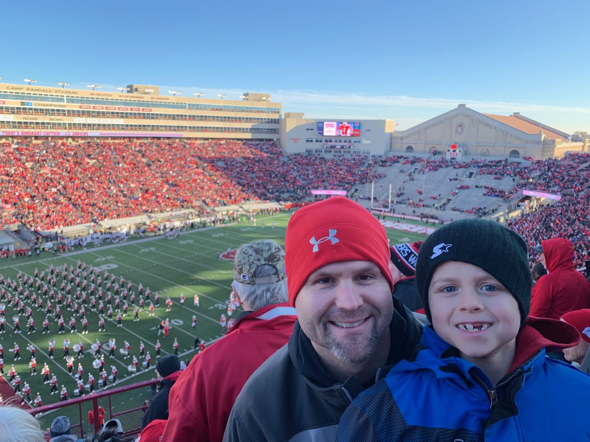 john_koopman's tweet photo. Great day for football. GO BADGERS! Thank you seniors.
#OnWisconsin https://t.co/sJXp1gVHgU
