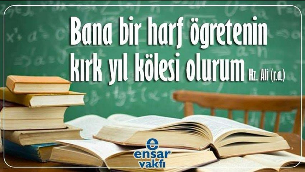 Geleceğimizin teminatı olan çocuklarımızı sevgiyle, bilgiyle, milli ve manevi duygularla donatarak, geleceğe en iyi şekilde hazırlamak için fedakârca çalışan ve dünyanın en kutsal mesleklerinden birisini ifa eden tüm öğretmenlerimizin
#24KasımÖğretmenlerGünü'nü kutluyoruz.