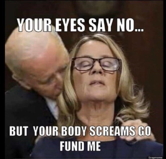 USA1st_Dyan's tweet photo. @M2Madness considering how sleepycreepypedojoe is threatening graham id not chance a thing, arkancide is too rampant.... lmao at the joe #OppositionalProjecting so funny cause we ALREADY KNW HES GUILTY π€£π€£π€£ https://t.co/yT0iDOC79s