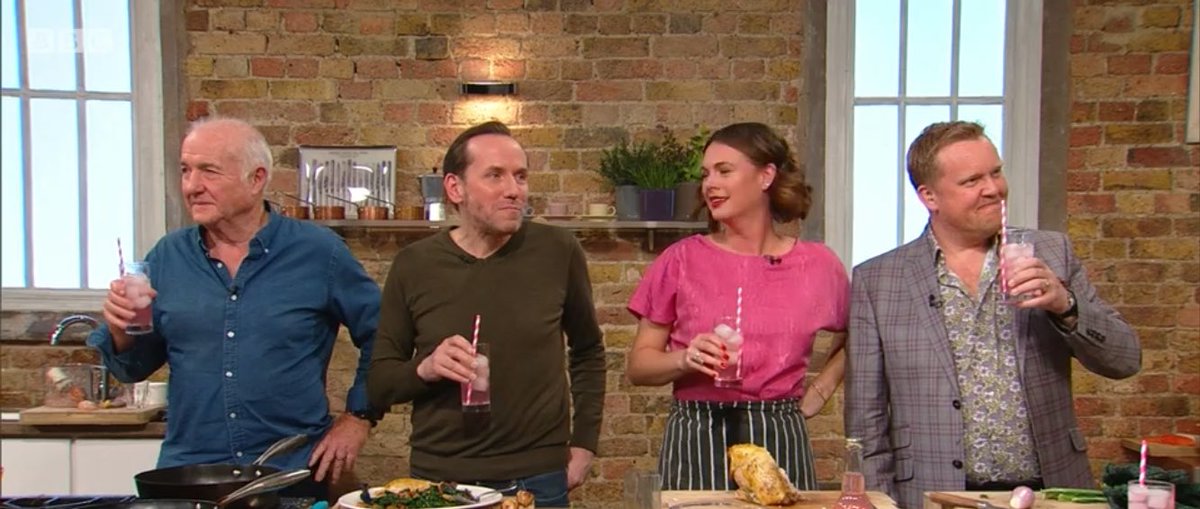 SamsKitchenUK's tweet photo. Thanks @ollysmith for taking my lemonade on @saturday.kitchen ! It’s  available on my website https://t.co/8kkfh4E2bd        #saturdaykitchen #ollysmith #benmiller #rickstein #roselemonade #rose #lemonade #sussex #bbc #samfrench #samskitchen https://t.co/X87mdo0uTA