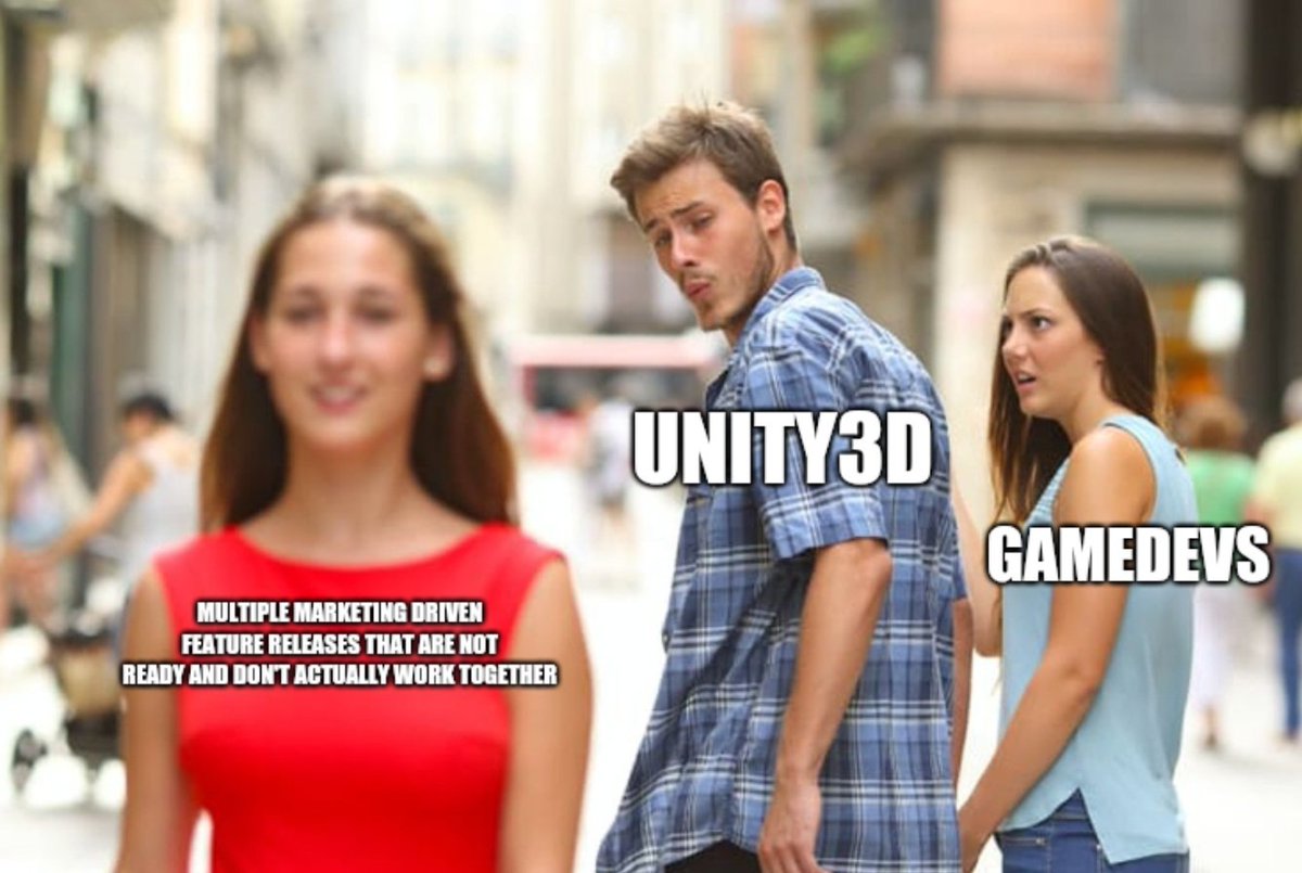This is a failure of direction. If your developers are all just making their own shit and nobody is integrating this stuff together, it's gonna negate the whole point of using Unity.Unity needs unity.