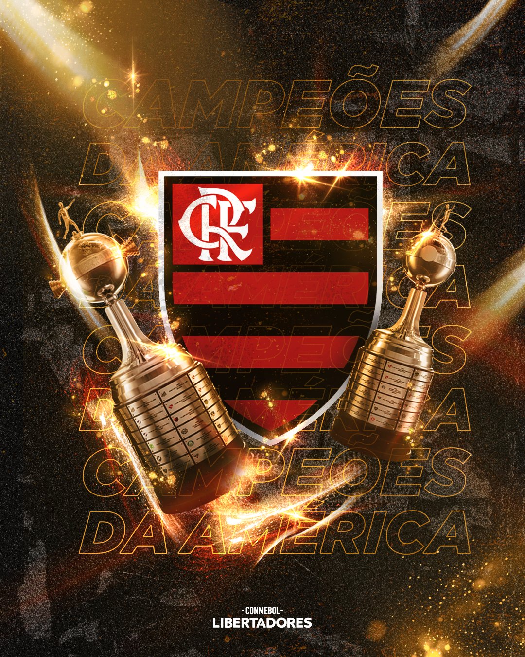 Tri da Libertadores do Flamengo parece com o tri do São Paulo e