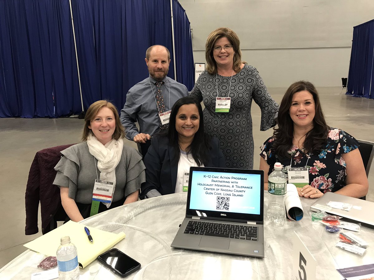 Great presenting with colleagues across the nation @NCSSNetwork discussing importance of civic education and working with cultural institutions! @EDplorations @HolocaustTolCtr @NYSCSS @LICSSNews #NCSS19