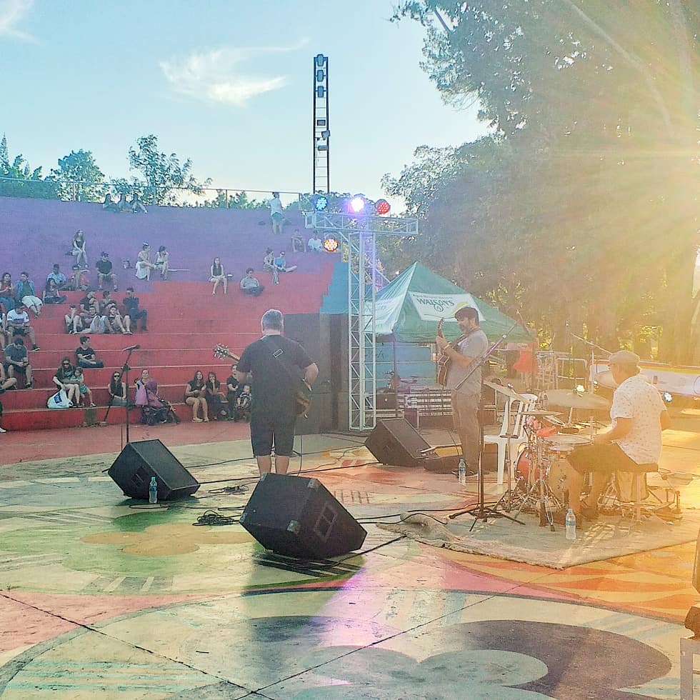 jazzaleste's tweet photo. 🎸Jazzcare Trío abriendo la edición 2019 de esta gran fiesta cultural de la triple frontera, ¡gracias por la buena energía! https://t.co/Cw68rT9kCB