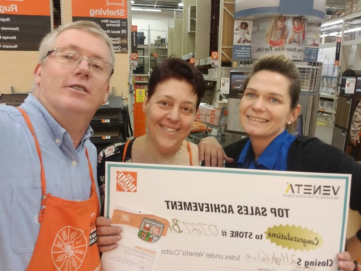 Great job Brenda! Closing 2 high value Veneta sales! Keep it up!