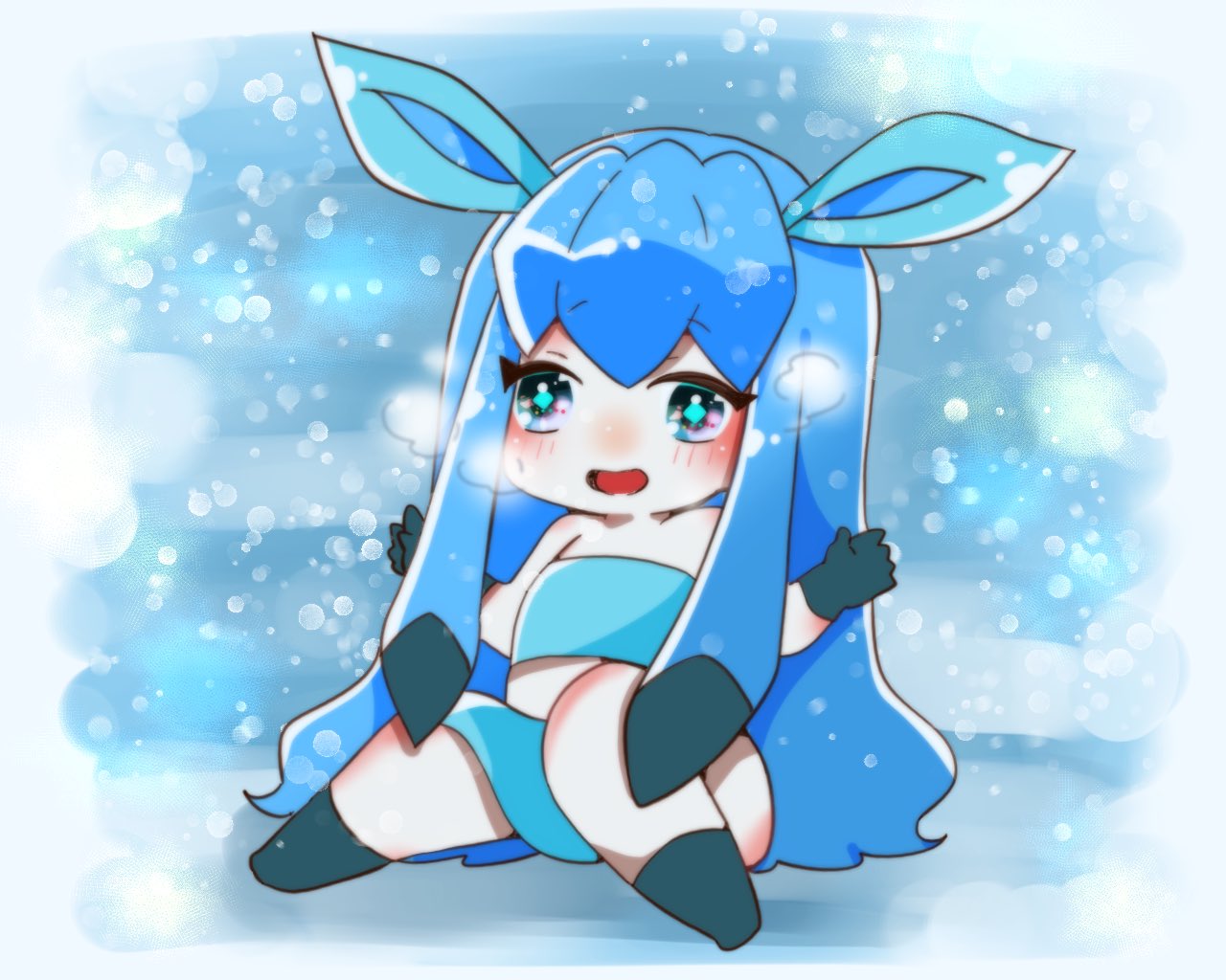 Twitter 上的 P丸様 のサヴ こおりたいぷ グレイシアちゃん 擬人化 ポケモン ポケモン剣盾 T Co Vjube5psl5 Twitter