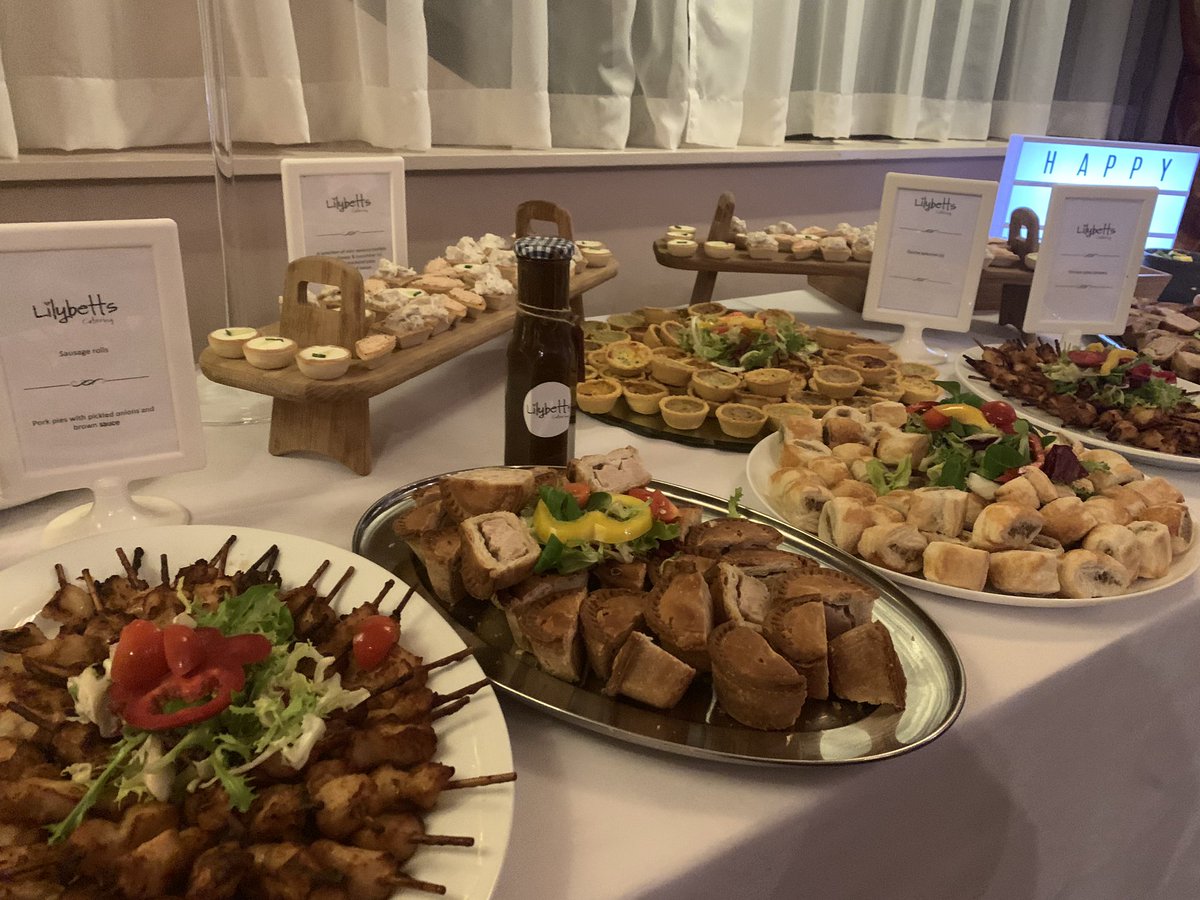 lilybettsteas's tweet photo. Catering for a 50th birthday tonight #lilybettscatering #food #yummy #homemade https://t.co/mb0BGjcq1f