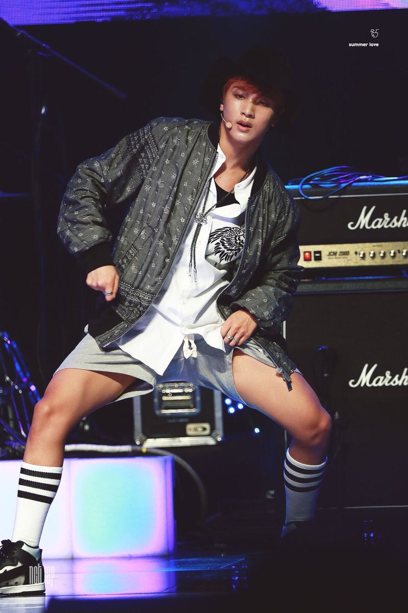 We also love the haechan thighs. And haechan is shorts.
