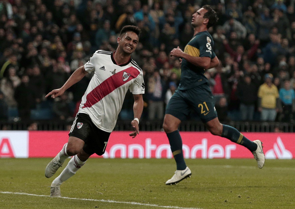 FLGuerrero's tweet photo. No olvidemos #River #Libertadores ...gracias muñeco!! https://t.co/qQpdcgtJpX