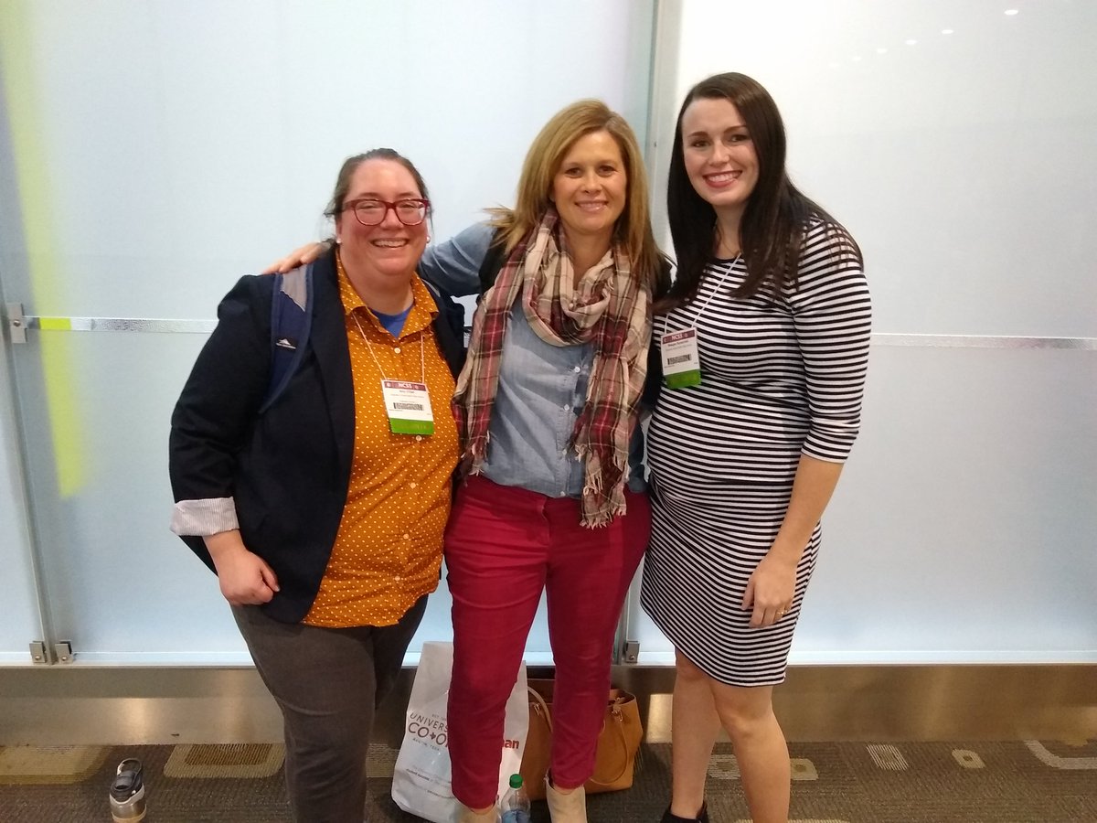 DGNODell's tweet photo. What a great presentation at #NCSS2019 with these awesome teachers! @emoore3 @DGNGrogan #WeAreDGN https://t.co/qOBYbPU994