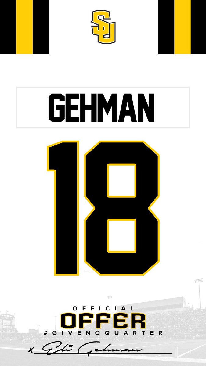 EliGehman's tweet photo. Blessed to receive an offer from Southwestern University! https://t.co/buIvDiS0FM