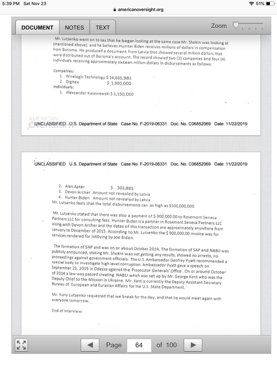 Lori_B_777's tweet photo. ⁦@StateDept⁩ declassified some Ukraine files

Joe Biden &amp; Hunter Biden are in trouble

Also shows George Soros connection mentioned by Glenn Beck in Democrat’s Hydra video 

Will link file to this tweet. Ignore leftist article and tweets. They obviously haven’t read it 🤣 https://t.co/6UAsyOnHiu