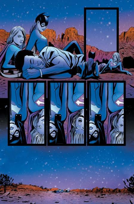 TamaranLight's tweet image. |; Batgirl and Supergirl are so gay for each other please.