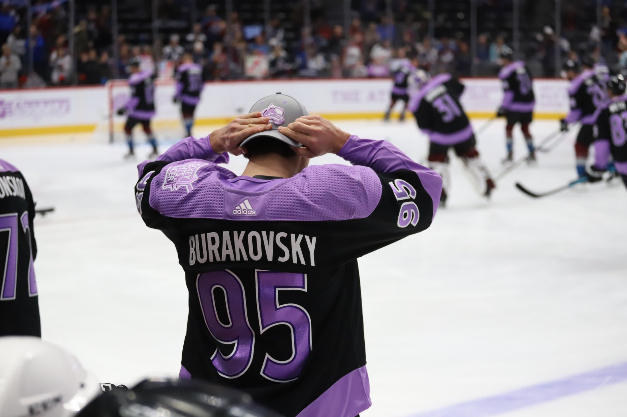 The Hockey Fights Cancer jerseys and - Colorado Avalanche