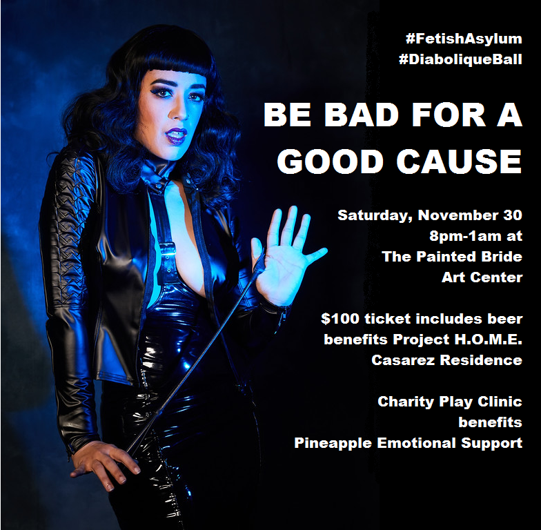 DiaboliqueBall's tweet photo. 7 DAYS + 30 Minutes left before we blast open the doors to Diabolique Ball: Fetish Asylum - Get your tickets at https://t.co/ZnLOppVHNX https://t.co/DJW3GBtX3P