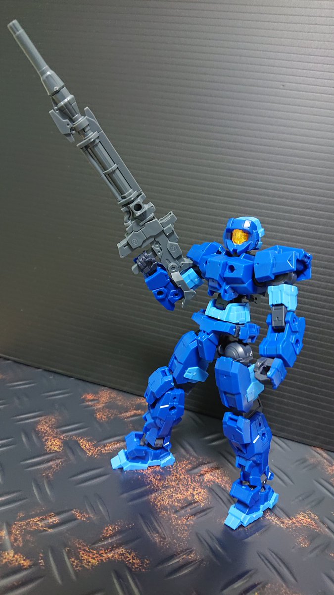 Rasuiku 30mm 遠距離支援型カスタム機 長距離狙撃用オプションアーマー装備 エグザマクス No 03 Eexm 17 アルト ブルー カスタムパターン 1 遠距離支援型 スナイパーカスタム 2 中距離支援型 キャノンカスタム 同期のホワイト イエローとのスリー