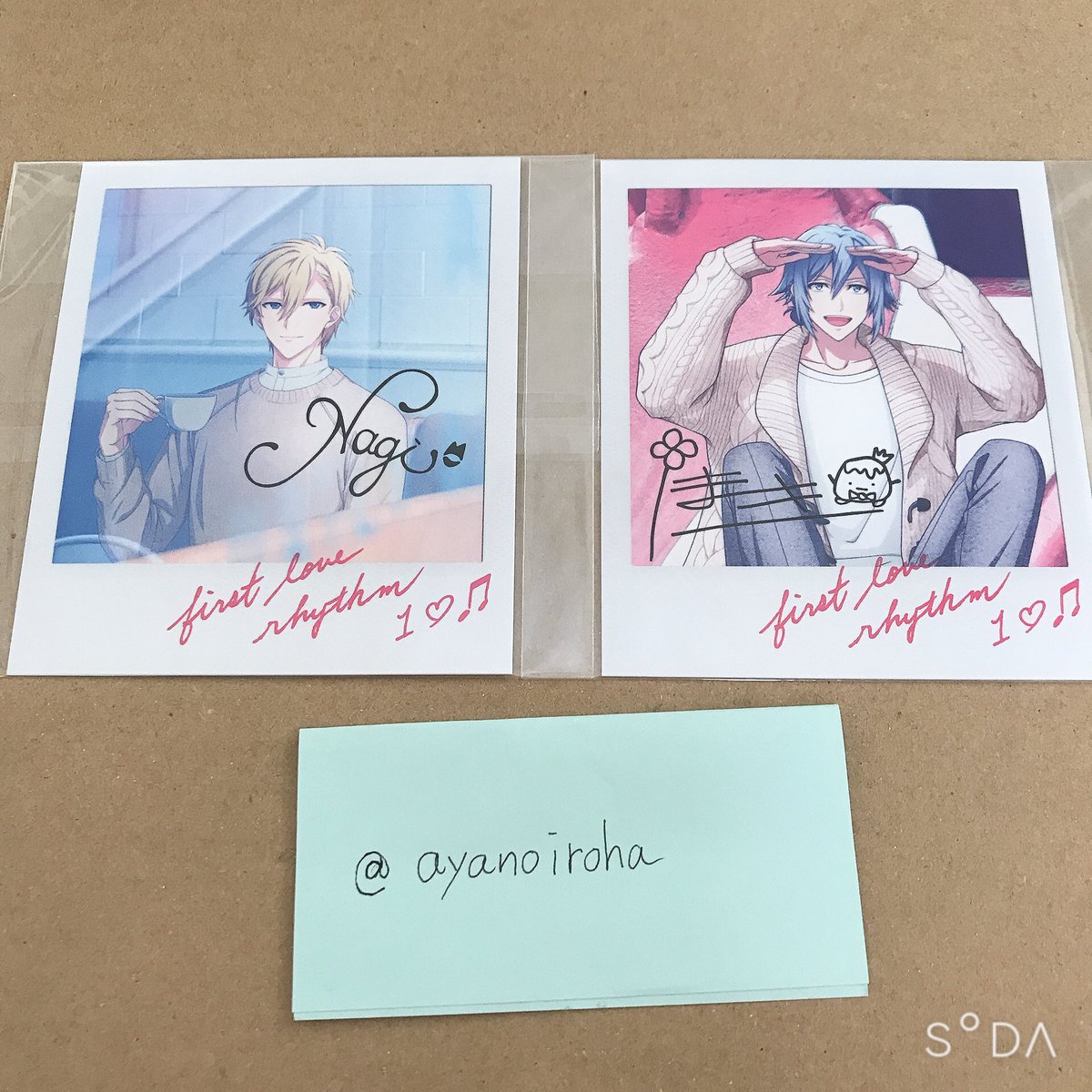 立春 お絵描き 交換 アイドリッシュセブン アイナナ Dhc ハツコイリズム 特典 ブロマイド 譲 ナギ 環 求 一織 三月 一織はどちらでも 三月はナギとの交換優先です 郵送のみですがお心当たりのある方はお気軽にお声掛けください