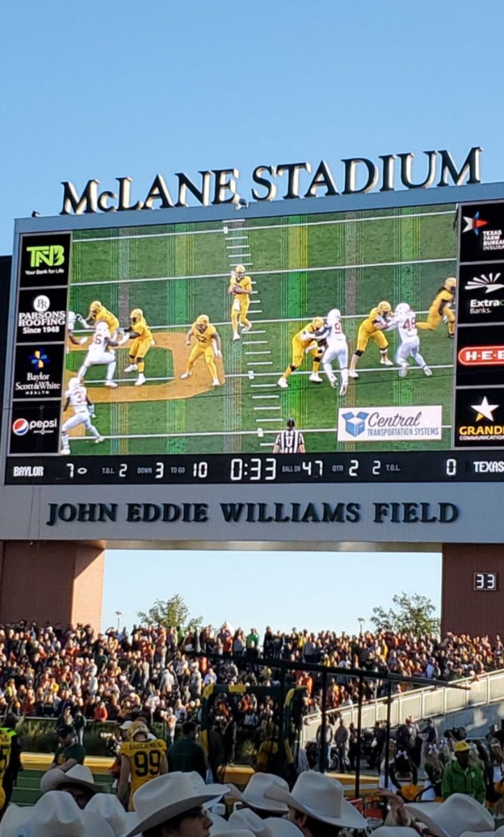 After an awesome visit today and meeting with the coaches, I am extremely blessed and honored to have received an offer to play football for <a href="/BUFootball/">Baylor Football</a>! #SicEm