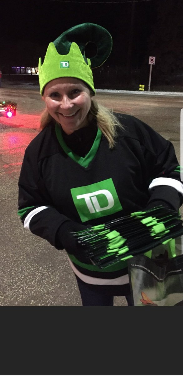 DDemianiw's tweet photo. TD float in Teulons Winterfest parade last night. Domina driving her "all black Dodge Ram" decked out with TD logo and Joan and Daryl on float duty. Handed out about 600 pieces of candy and TD bags to put them in. @DominaChartrand https://t.co/NOkOOBQqsE