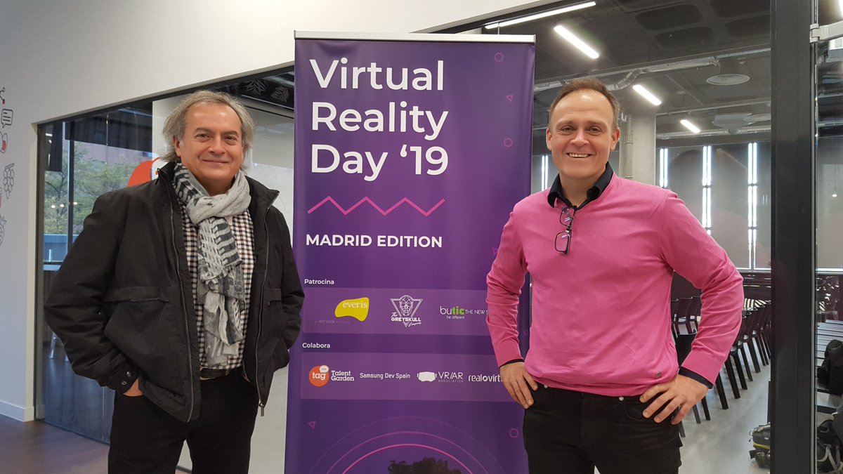 CarlosJOchoaFer's tweet photo. The very best moments at #VRDayMadrid, Education Panel. https://t.co/EVtVhZeUTN