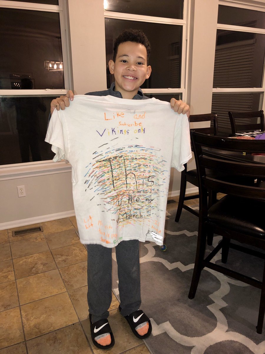 shleybert's tweet photo. @nike we have a 10 yr old artist that thinks his design needs to be on your next shoe 👌🏽👌🏽 can we get some love? #nikefan #nikeforlife #nikeart #sneakerhead @nikestore @nikebasketball @nikefootball @fox6now @Vikings https://t.co/h4v1gZciwQ