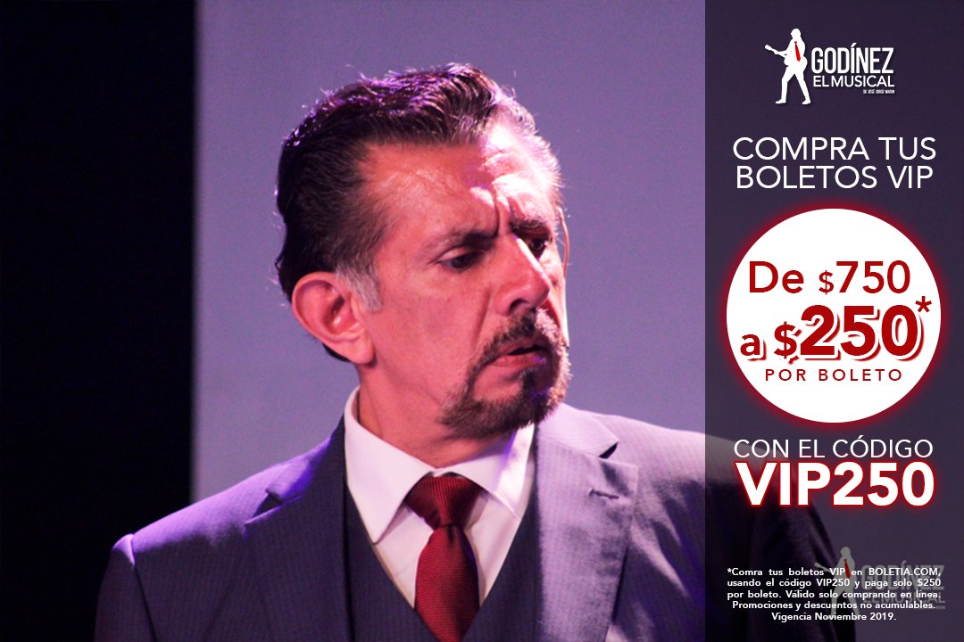 GodinezMusical's tweet photo. ¿Sabías que Luis Rene Aguirre ha participado en los musicales más importantes de nuestro país?

¡Responde en que montaje lo has podido disfrutar!

Te esperamos este martes 26 de Nov. en el TEATRO HIDALGO en nuestro cierre de temporada. 8:30 pm.

@boletia @Entretenia @ACPT_Mex https://t.co/iL0OktbCRE