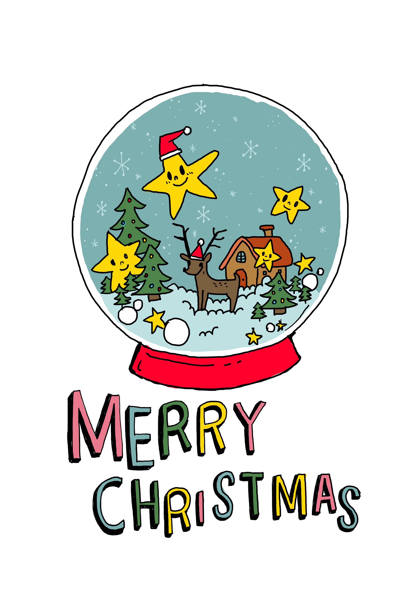 Littlemayworks クリスマスが止まらない ポスターにしようと思うけど明日仕上げだな クリスマス クリスマスポスター クリスマスアート スノードーム クリスマスイラスト イラスト好きな人と繋がりたい ミンネ ミンネで販売中 ラクマ ラクマ