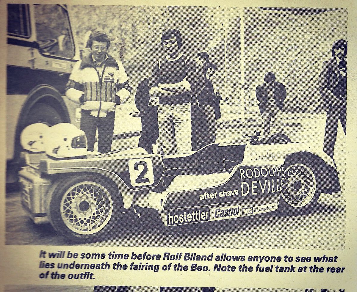 #rolfbiland #kennywilliams #beoimagine77a #sidecars #racinghistory #classicracing #swissengineering #beatschmid #guidosieber #sidecarracing 1978