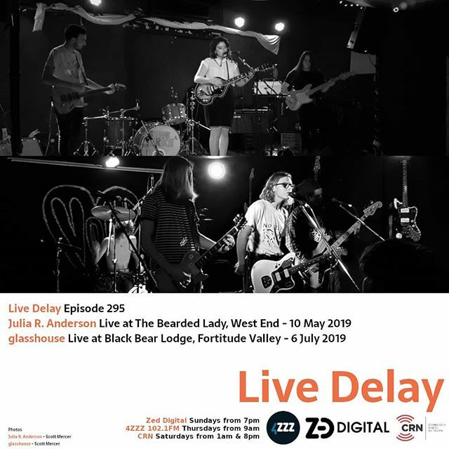 This week on Live Delay we have a special pair of sets mixed by final-year students from the Queensland University of Technology. We think they did an A+ job on these sets, listen in to hear:
- @julia.r.a live at @thebeardedladywestend
- <a href="/glasshouse_band/">Glass House</a>… ift.tt/34fLZUV