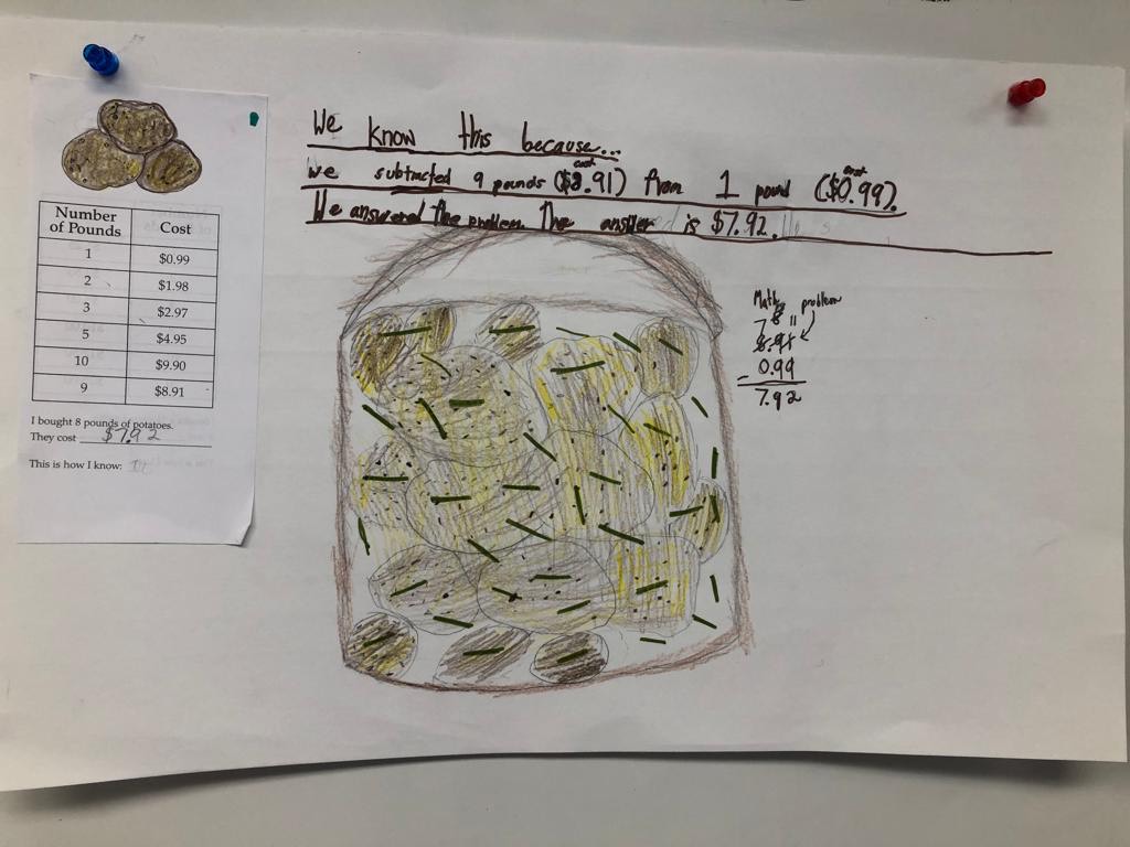 marquez_charter's tweet photo. It’s not just about eating 🍴... how much does a holiday dinner actually cost 🍗🌽🥔🥕 Third graders found out 💲➕✖️#realworldmathproblems #marquezcharter #cognitivelyguidedinstruction #happythanksgiving2019 @lausd_ldwest
@nickmelvoin https://t.co/ya2QYWdEmt