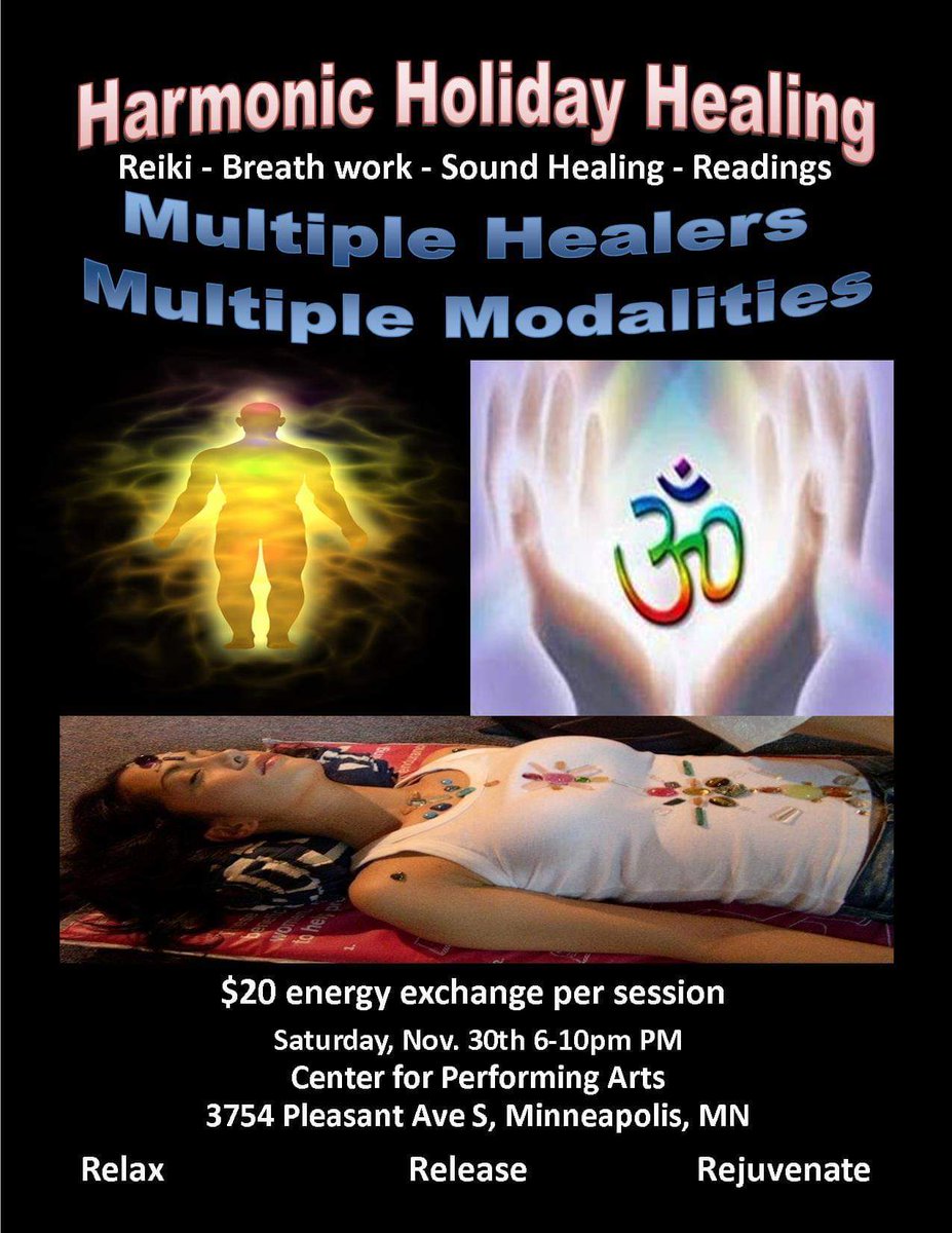 Need some stress relief from holiday shopping?  Join me and other vendors for energy healing, breath work, readings, and sound healing!   #reiki #bllomingspirits #healing