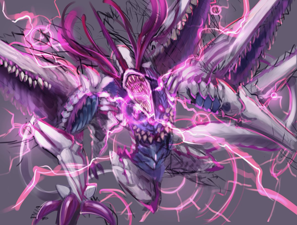 ipad落書き 死海竜ガロウズ・デビルドラゴン