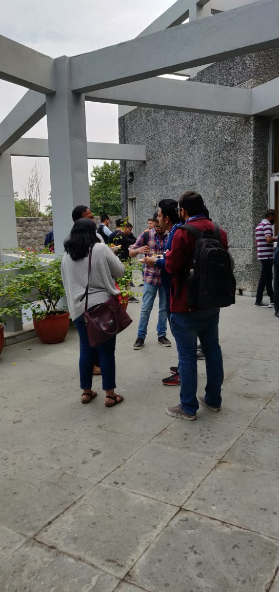 TechTriveni's tweet photo. After the #awesome session and enlightening talks by brilliant people this morning, good old networking + the delicious lunch in #TechTriveni #event #techconference #techleaders #techcommunity #delhincr https://t.co/DWrHDra8Nn