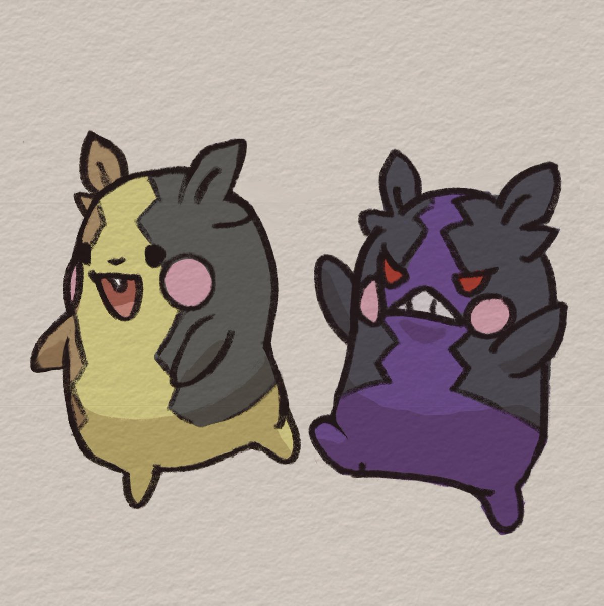 ポケモン モルペコー ガラルポケモンデフォルメその7 Rii2 リツ Nft Artistのイラスト