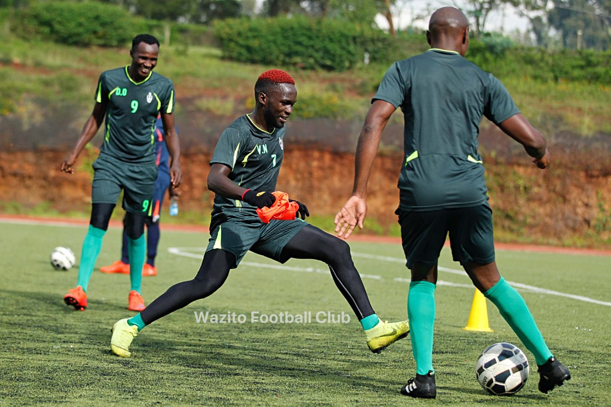 Derro09's tweet photo. We keep building, we stick together, we keep the faith!

Getting ready for another big game tomorrow against Kariobangi Sharks at Machakos Stadium kick-off 3pm.

To our fans, thank's for the amazing support, stay positive as we strive to give you better results.

#WazitoForLife https://t.co/awZM5LmqZY