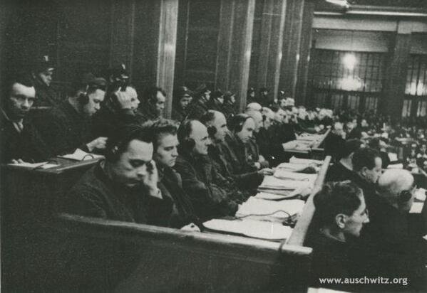 Auschwitz Memorial on X: "24 November 1947 | A trial of 40 former SS staff  members of the German Nazi #Auschwitz camp - including the 2nd commandant Arthur  Liebehenschel - began in