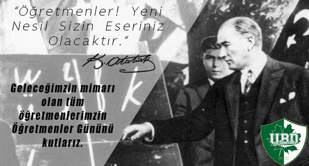 Tüm öğretmenlerimizin öğretmenler günü kutlu olsun! 

#24kasimogretmenlergunu