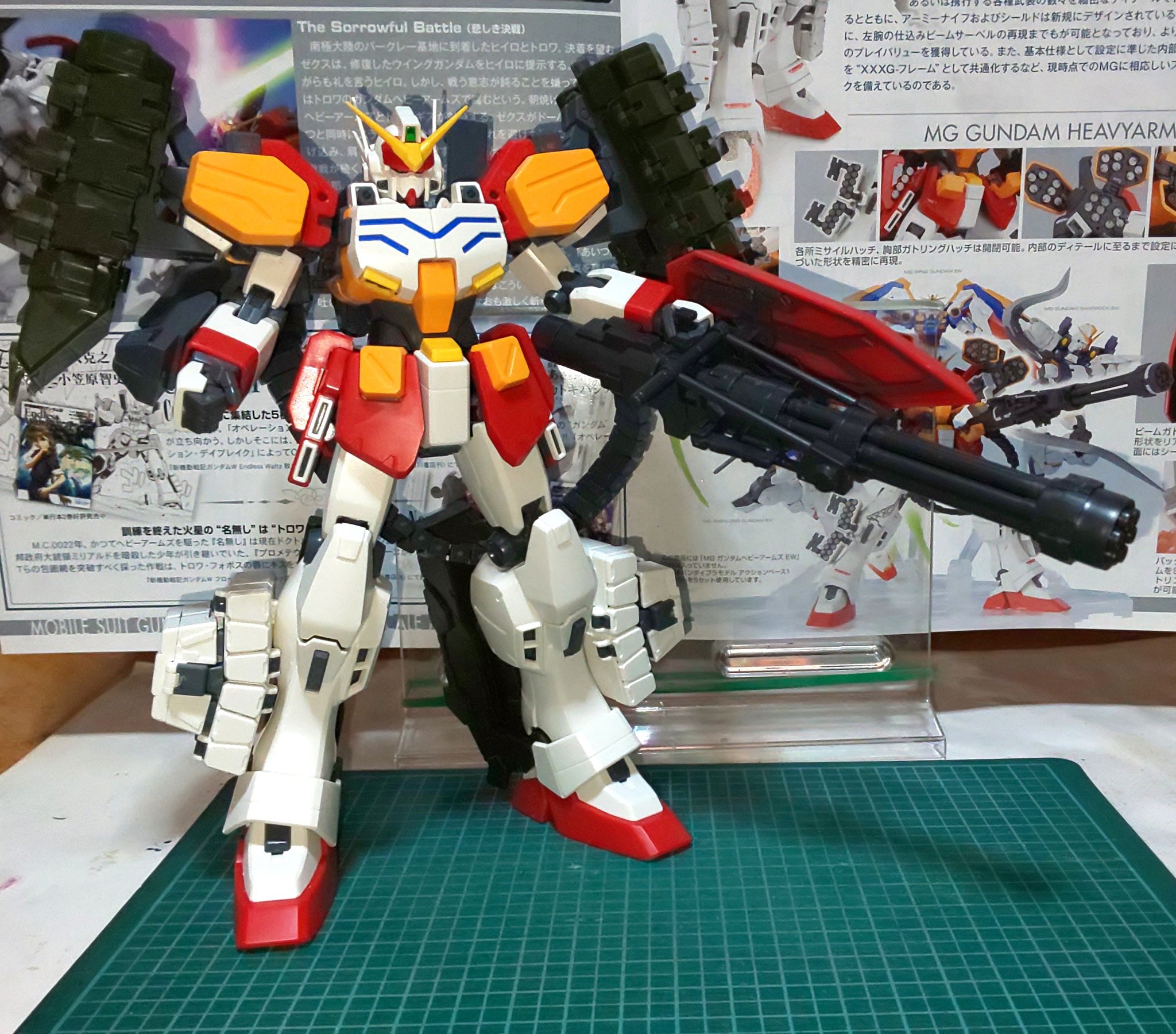 菅原アキト 馬鹿は来る ガンダムヘビーアームズ Ew イーゲル装備 完成 ミサイル特盛最高 W ガンプラ ガンダムw 菅原アキト 馬鹿は来る ガンダムヘビーアームズ Ew イーゲル装備 完成 ミサイル特盛最高 W ガンプラ ガンダムw
